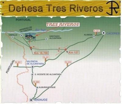 Finca Dehesa Tres Riveros Herrera de Alcantara Luaran gambar